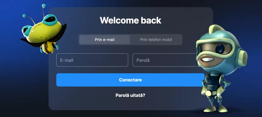 Înregistrare la cazino BetMaster