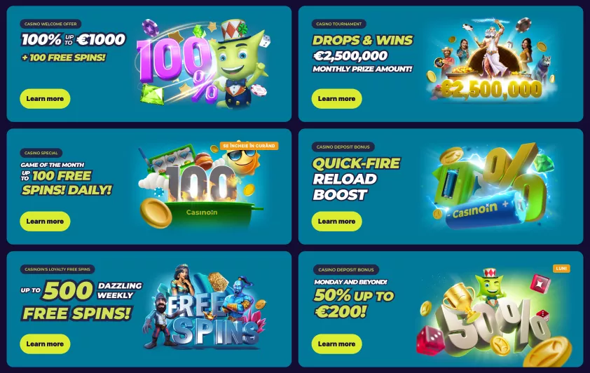 Bonusuri Casinoin