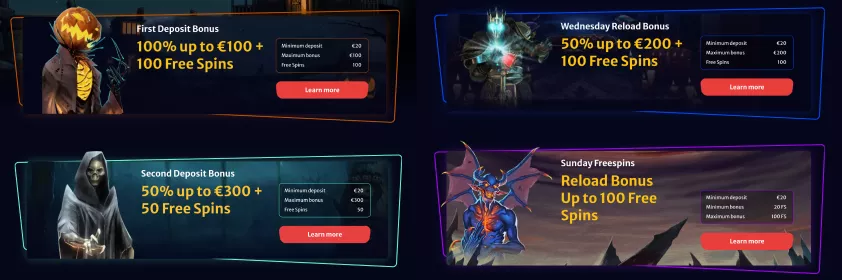 Hellspin Casino Bonusuri