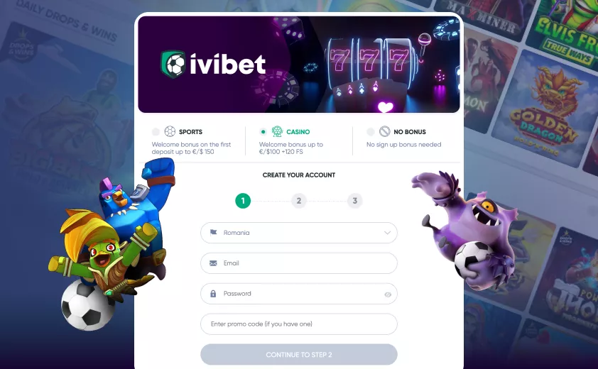 Înregistrarea la Online Casino