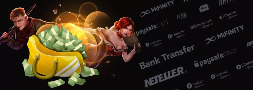 Various payment methods