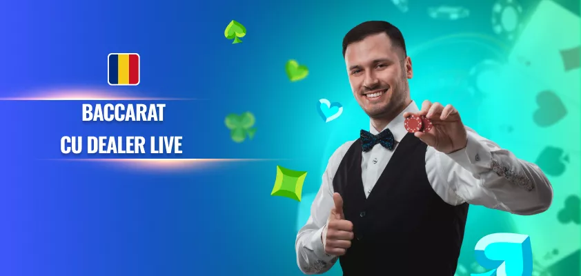 Descoperă Baccarat cu Dealer Live la cele mai bune cazinouri românești